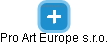 Pro Art Europe s.r.o. - náhled vizuálního zobrazení vztahů obchodního rejstříku