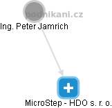 MicroStep - HDO s. r. o. - náhled vizuálního zobrazení vztahů obchodního rejstříku