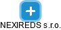 NEXIREDS s.r.o. - náhled vizuálního zobrazení vztahů obchodního rejstříku