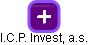 I.C.P. Invest, a.s. - náhled vizuálního zobrazení vztahů obchodního rejstříku