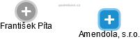 Amendola, s.r.o. - náhled vizuálního zobrazení vztahů obchodního rejstříku