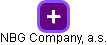 NBG Company, a.s. - náhled vizuálního zobrazení vztahů obchodního rejstříku