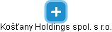 Košťany Holdings spol. s r.o. - náhled vizuálního zobrazení vztahů obchodního rejstříku