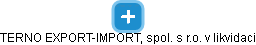 TERNO EXPORT-IMPORT, spol. s r.o. v likvidaci - náhled vizuálního zobrazení vztahů obchodního rejstříku