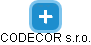 CODECOR s.r.o. - náhled vizuálního zobrazení vztahů obchodního rejstříku