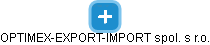 OPTIMEX-EXPORT-IMPORT spol. s r.o. - náhled vizuálního zobrazení vztahů obchodního rejstříku