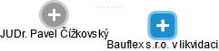 Bauflex s.r.o. v likvidaci - náhled vizuálního zobrazení vztahů obchodního rejstříku