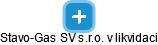 Stavo-Gas SV s.r.o. v likvidaci - náhled vizuálního zobrazení vztahů obchodního rejstříku