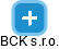 BCK s.r.o. - náhled vizuálního zobrazení vztahů obchodního rejstříku
