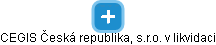 CEGIS Česká republika, s.r.o. v likvidaci - náhled vizuálního zobrazení vztahů obchodního rejstříku