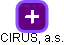 CIRUS, a.s. - náhled vizuálního zobrazení vztahů obchodního rejstříku