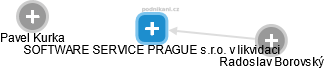 SOFTWARE SERVICE PRAGUE s.r.o. v likvidaci - náhled vizuálního zobrazení vztahů obchodního rejstříku