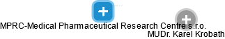 MPRC-Medical Pharmaceutical Research Centre s.r.o. - náhled vizuálního zobrazení vztahů obchodního rejstříku