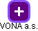 VONA a.s. - náhled vizuálního zobrazení vztahů obchodního rejstříku