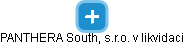 PANTHERA South, s.r.o. v likvidaci - náhled vizuálního zobrazení vztahů obchodního rejstříku