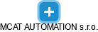 MCAT AUTOMATION s.r.o. - náhled vizuálního zobrazení vztahů obchodního rejstříku