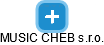 MUSIC CHEB s.r.o. - náhled vizuálního zobrazení vztahů obchodního rejstříku