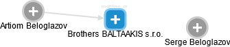 Brothers BALTAAKIS s.r.o. - náhled vizuálního zobrazení vztahů obchodního rejstříku
