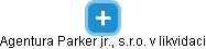 Agentura Parker jr., s.r.o. v likvidaci - náhled vizuálního zobrazení vztahů obchodního rejstříku