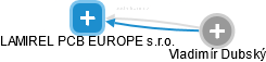 LAMIREL PCB EUROPE s.r.o. - náhled vizuálního zobrazení vztahů obchodního rejstříku