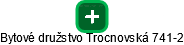 Bytové družstvo Trocnovská 741-2 - náhled vizuálního zobrazení vztahů obchodního rejstříku