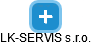 LK-SERVIS s.r.o. - náhled vizuálního zobrazení vztahů obchodního rejstříku