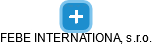 FEBE INTERNATIONAL, s.r.o. - náhled vizuálního zobrazení vztahů obchodního rejstříku
