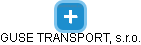 GUSE TRANSPORT, s.r.o. - náhled vizuálního zobrazení vztahů obchodního rejstříku