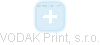 VODAK Print, s.r.o. - náhled vizuálního zobrazení vztahů obchodního rejstříku