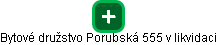 Bytové družstvo Porubská 555 v likvidaci - náhled vizuálního zobrazení vztahů obchodního rejstříku