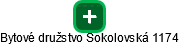 Bytové družstvo Sokolovská 1174 - náhled vizuálního zobrazení vztahů obchodního rejstříku