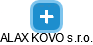ALAX KOVO s.r.o. - náhled vizuálního zobrazení vztahů obchodního rejstříku