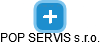 POP SERVIS s.r.o. - náhled vizuálního zobrazení vztahů obchodního rejstříku