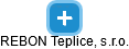REBON Teplice, s.r.o. - náhled vizuálního zobrazení vztahů obchodního rejstříku