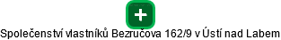 Společenství  vlastníků Bezručova 162/9 v Ústí nad Labem - náhled vizuálního zobrazení vztahů obchodního rejstříku