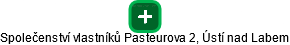 Společenství vlastníků Pasteurova 2, Ústí nad Labem - náhled vizuálního zobrazení vztahů obchodního rejstříku