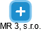 MR 3, s.r.o. - náhled vizuálního zobrazení vztahů obchodního rejstříku
