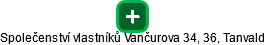 Společenství vlastníků Vančurova 34, 36, Tanvald - náhled vizuálního zobrazení vztahů obchodního rejstříku