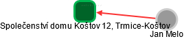 Společenství domu Koštov 12, Trmice-Koštov - náhled vizuálního zobrazení vztahů obchodního rejstříku