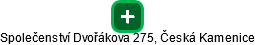 Společenství Dvořákova 275, Česká Kamenice - náhled vizuálního zobrazení vztahů obchodního rejstříku
