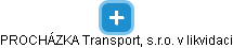 PROCHÁZKA Transport, s.r.o. v likvidaci - náhled vizuálního zobrazení vztahů obchodního rejstříku