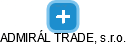 ADMIRÁL TRADE, s.r.o. - náhled vizuálního zobrazení vztahů obchodního rejstříku