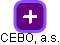 CEBO, a.s. - náhled vizuálního zobrazení vztahů obchodního rejstříku