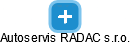 Autoservis RADAC s.r.o. - náhled vizuálního zobrazení vztahů obchodního rejstříku