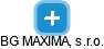 BG MAXIMA, s.r.o. - náhled vizuálního zobrazení vztahů obchodního rejstříku