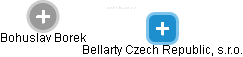 Bellarty Czech Republic, s.r.o. - náhled vizuálního zobrazení vztahů obchodního rejstříku