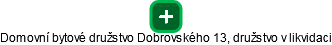 Domovní bytové družstvo Dobrovského 13, družstvo v likvidaci - náhled vizuálního zobrazení vztahů obchodního rejstříku