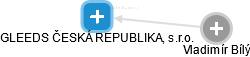 GLEEDS ČESKÁ REPUBLIKA, s.r.o. - náhled vizuálního zobrazení vztahů obchodního rejstříku