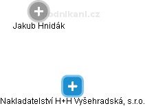 Nakladatelství H+H Vyšehradská, s.r.o. - náhled vizuálního zobrazení vztahů obchodního rejstříku