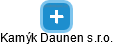 Kamýk Daunen s.r.o. - náhled vizuálního zobrazení vztahů obchodního rejstříku